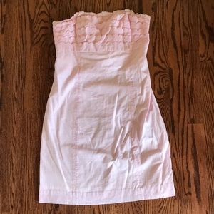Pink and white checked Lilly Pulitzer dress